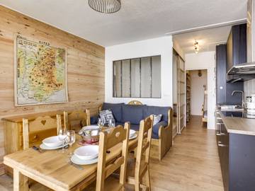 Gîte pour 4 personnes, avec balcon à Villarembert