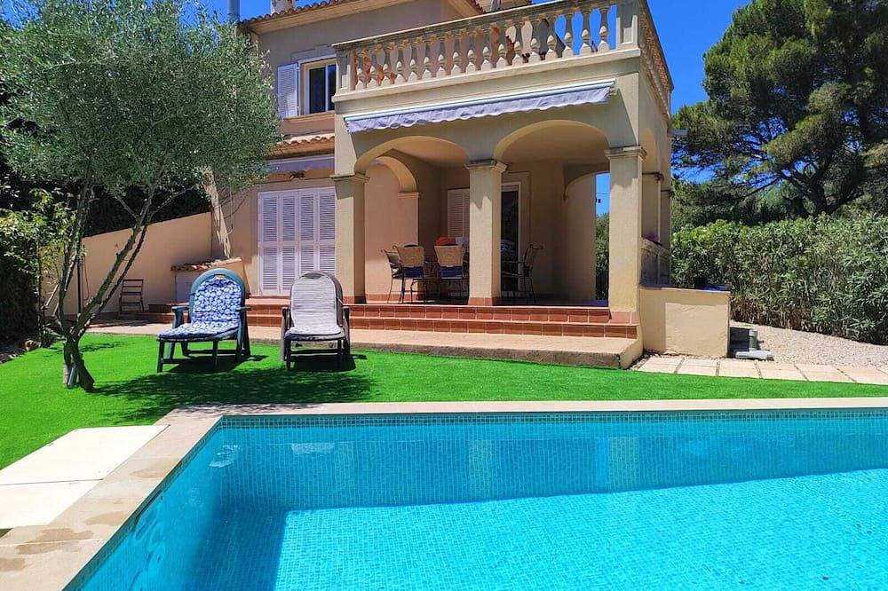 Tolle Villa Mit Pool, Grill, Wlan, Strand, Meer, 3 Schlafzimmer + 3 Bäder in Vallgornera, Llucmajor