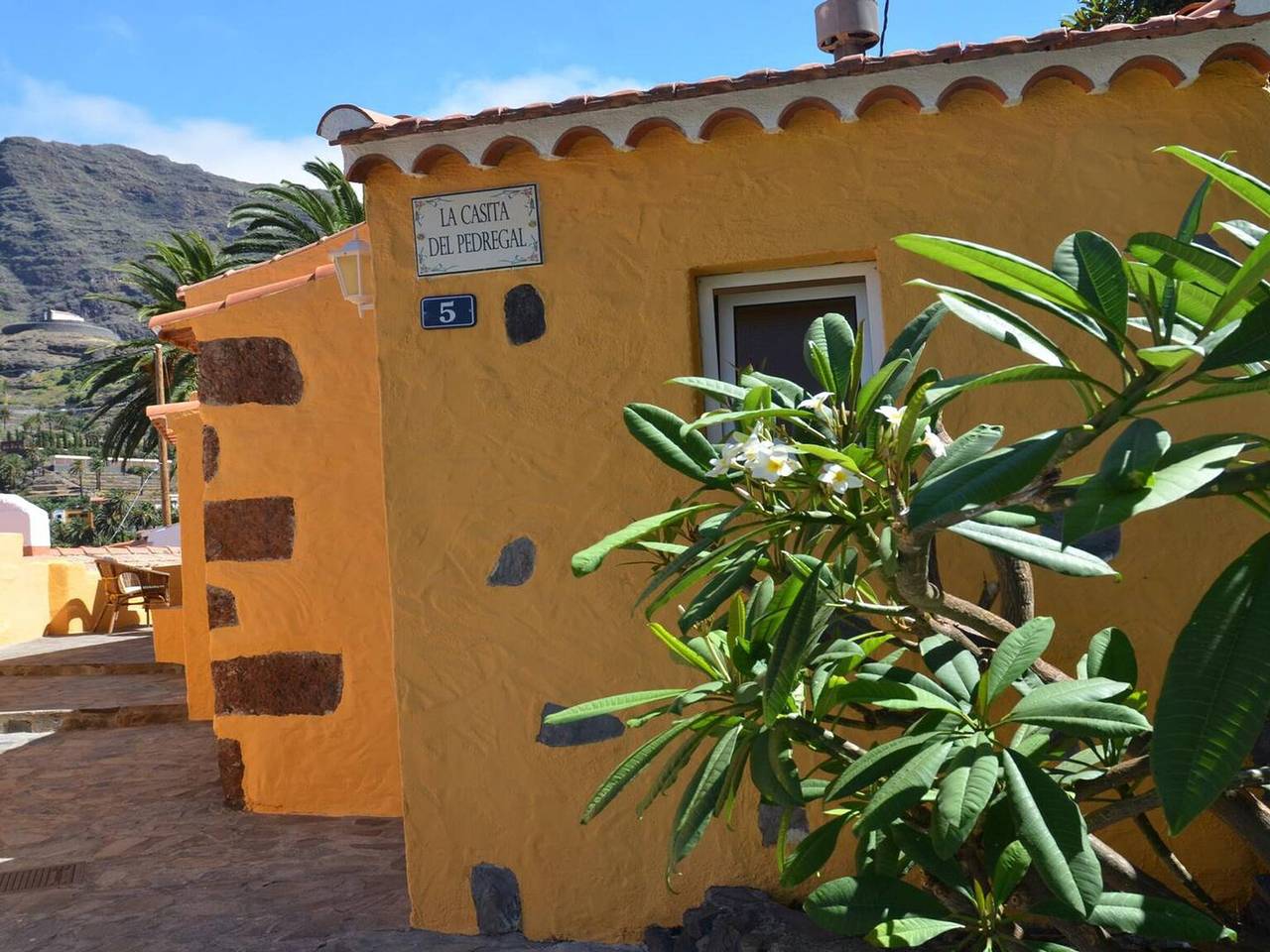 Casa de 1 dormitorio con terraza y Wi-Fi en Valle Gran Rey in La Vizcaína, Valle Gran Rey
