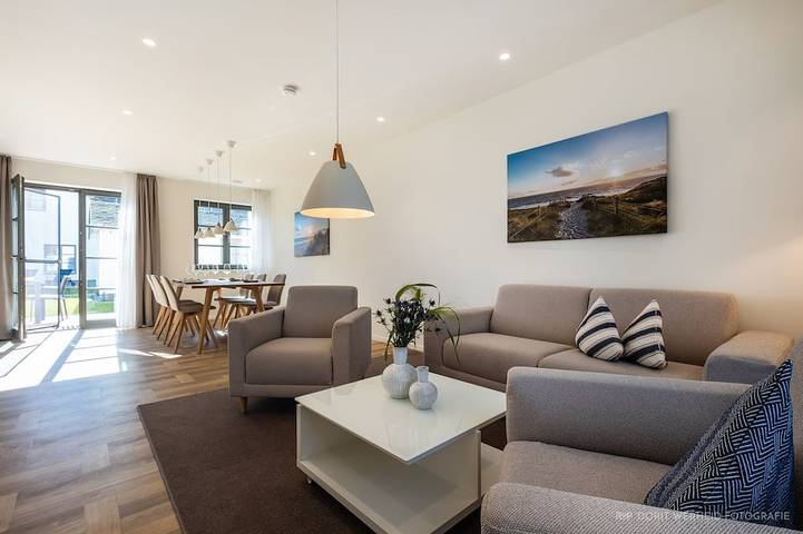 Cottage für 6 Personen, mit Sauna und Garten sowie Terrasse, mit Haustier