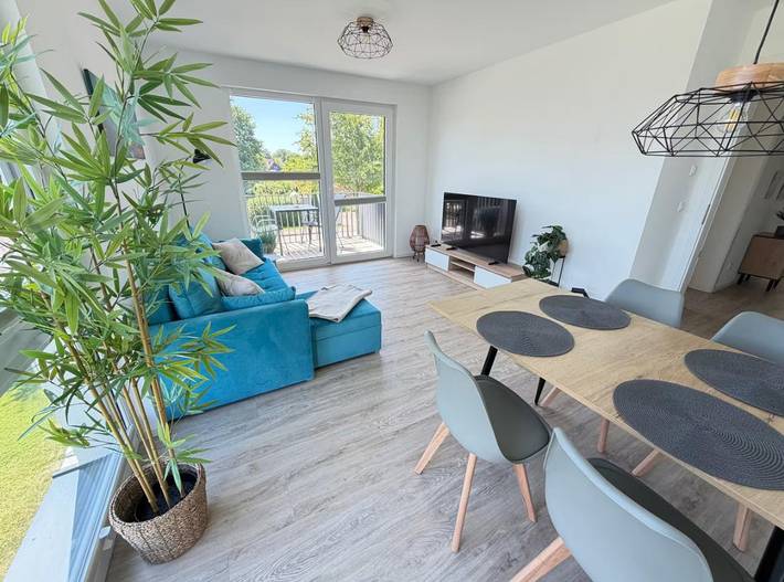 Ferienwohnung für 4 Personen, mit Balkon in Schaalsee