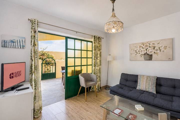 Ganze Wohnung, Ferienwohnung für 2 Personen mit Pool in Südliche Bucht Costa Calma, Pájara