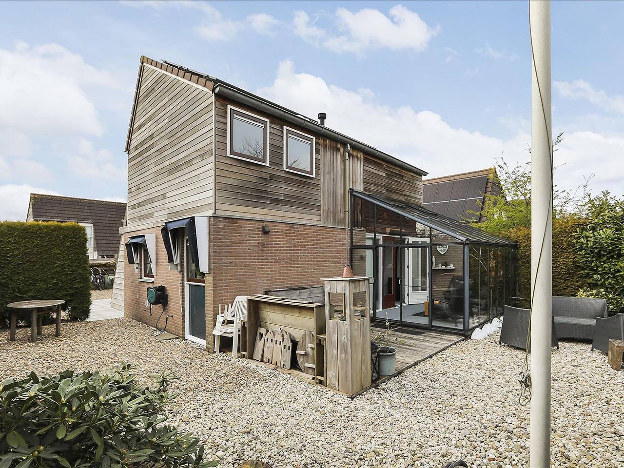 Ferienhaus in Grou am Pikmeer in Nationalpark De Alde Feanen
