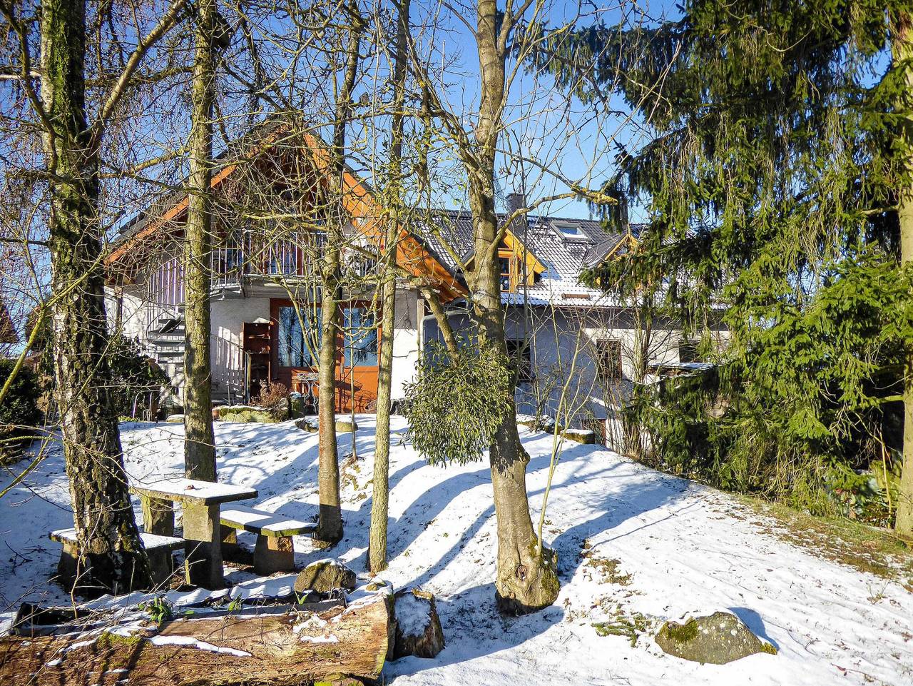 Ganze Ferienwohnung, Ferienwohnung Vor der Stephanskuppe - Ferienwohnung in Sinntal, Rhön-Hessen