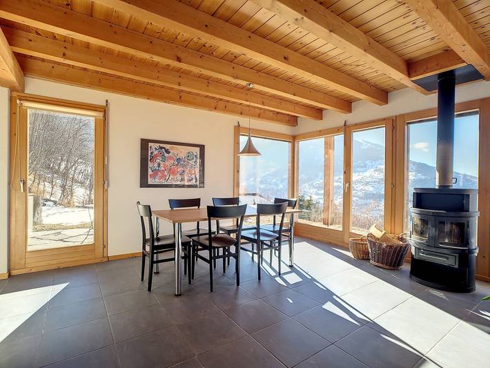 Ferienhaus für 6 Personen, mit Terrasse und Garten in Nendaz - 3