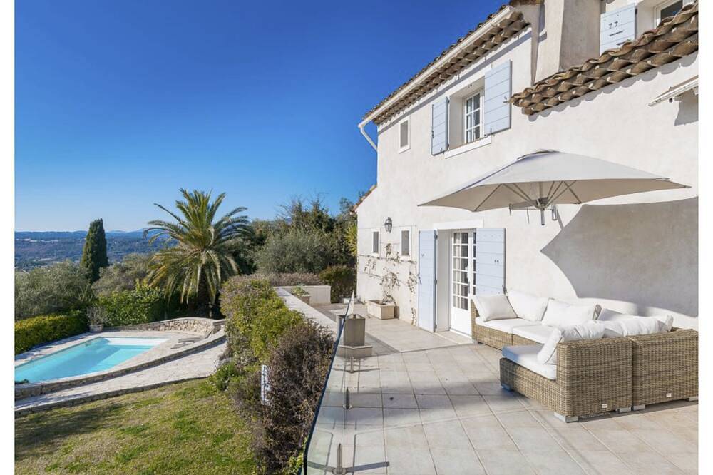 Great views & calm, stunning Provence Mas refurbished in Mouans-Sartoux, Cannes region