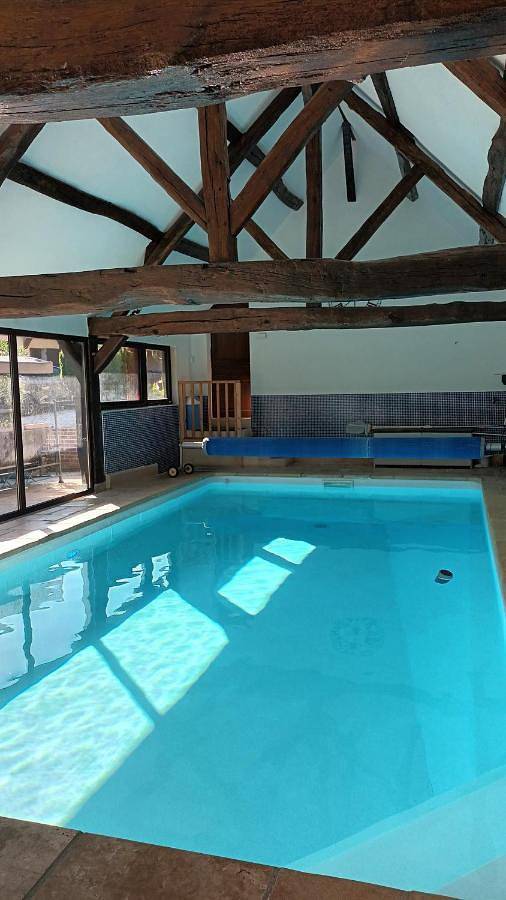 Chambre d’hôte pour 2 personnes, avec jardin et terrasse ainsi que piscine et vue à Seigy - 3