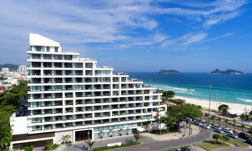 Hotel dla 4 osób, z basen i balkon oraz widok w Rio de Janeiro
