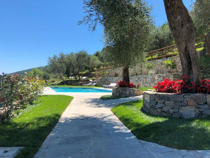 Ferienwohnung für 4 Personen, mit Pool und Garten sowie Ausblick, mit Haustier in La Spezia - 4