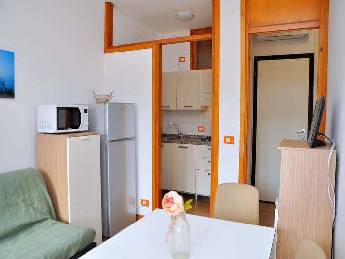 Ferienwohnung für 5 Personen, mit Ausblick und Terrasse, mit Haustier in Bibione Pineda