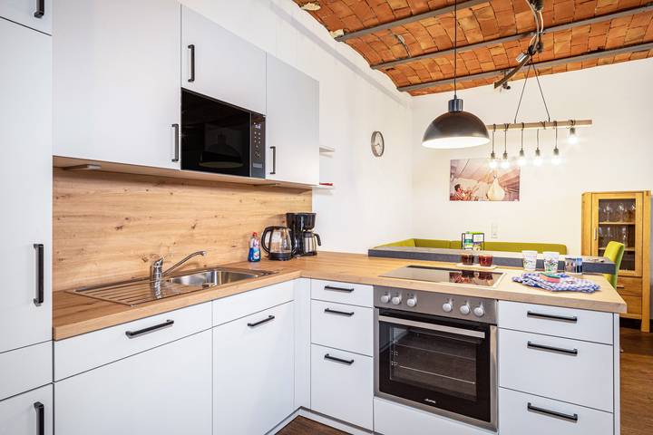 Appartement entier, Appartement de vacances accessible "Käserei" avec terrasse privée et Wi-Fi. in Argenbühl, Region Bodensee-Oberschwaben