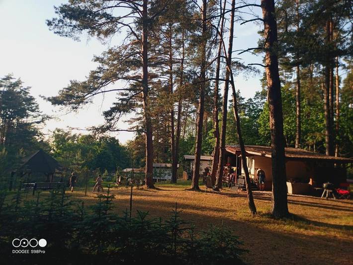 Camping für 4 Personen, mit Seeblick und Garten in Ermland-Masuren