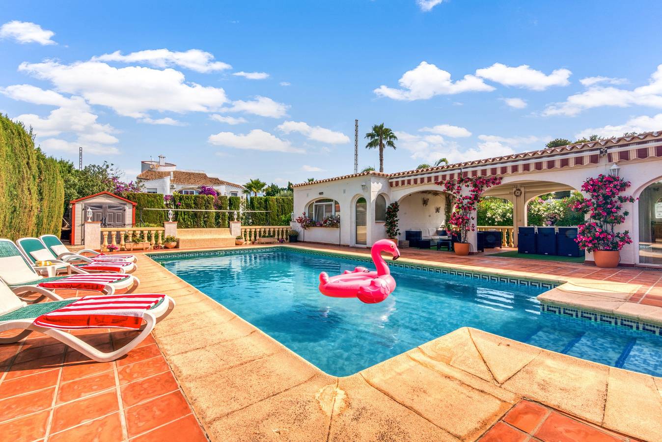Villa 'El Horreo Xabia' con vista montagna, Wi-Fi e aria condizionata in Granadella, Jávea