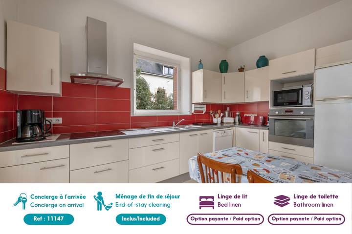 Location de vacances pour 11 personnes, avec jardin et balcon à Saint-Brevin-les-Pins - 2