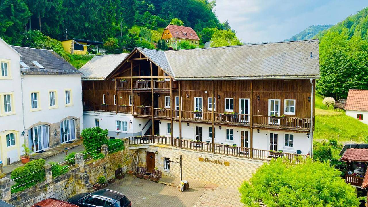 Ganze Wohnung, Apartments Erbgericht in Krippen, Bad Schandau