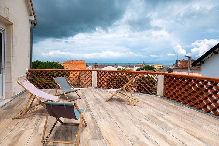 Villa pour 16 personnes, avec Balcon et Jardin à Saint-Trojan-les-Bains