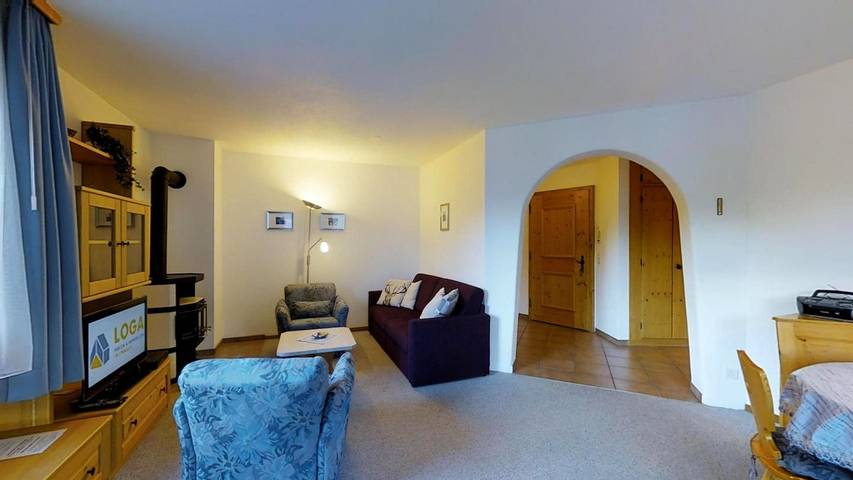 Ferienwohnung für 4 Personen, mit Balkon und Ausblick in Silvaplana - 3