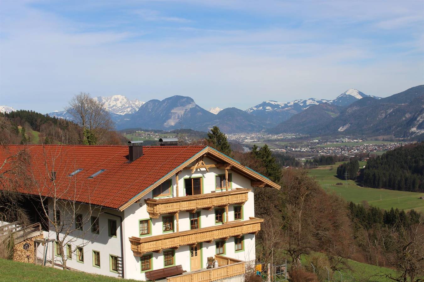 Ganze Ferienwohnung, Doppelzimmer mit Balkon in Breitenbach am Inn, Kaisergebirge