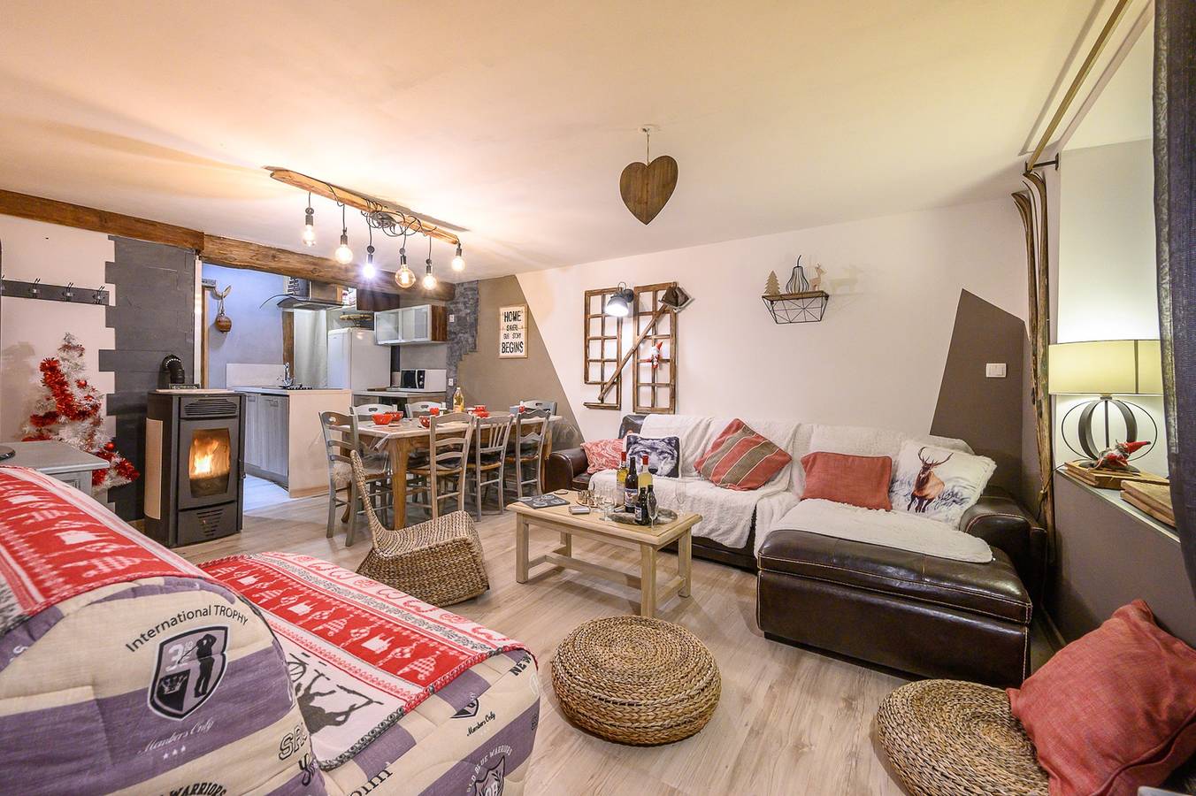 Appartement entier, Appartement spacieux à Orcières – Vue sur la montagne. in Orcières, Parc national des Écrins