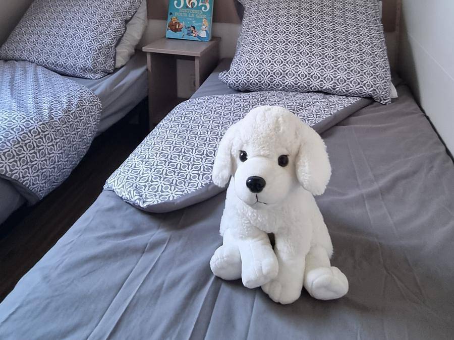 Camping La Garenne - Mobilheim 6 personen - 24 Résidence Noisette 32m2 Überdachte Terrasse + Fernseher + Geschirrspüler + Klimaanlage 1/6 Pers. in Peyrignac, Périgord Noir