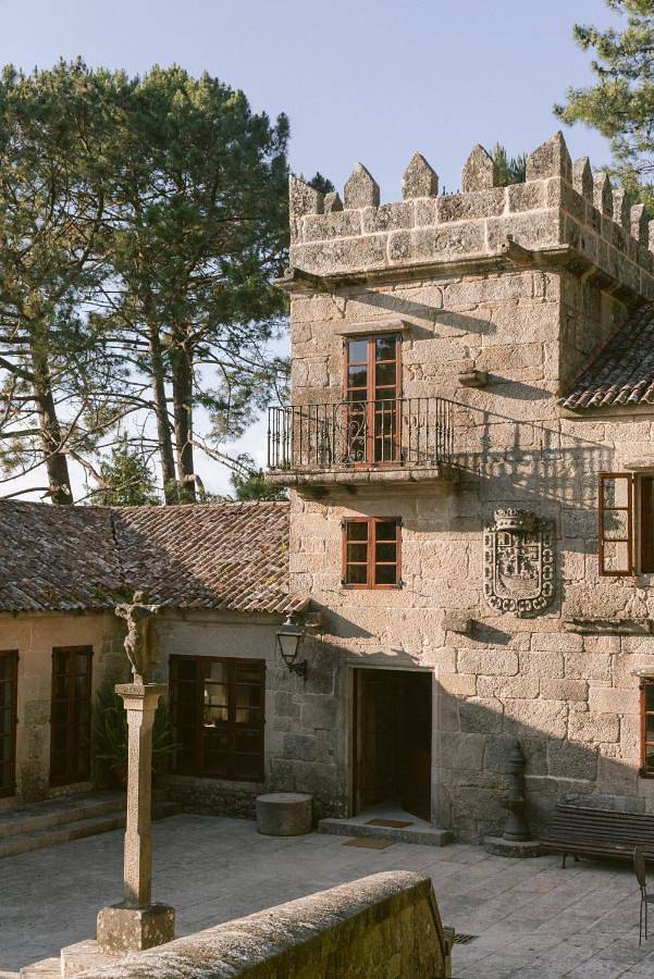 Casa rural para 16 personas, con vistas además de piscina y jardín en Morrazo - 2