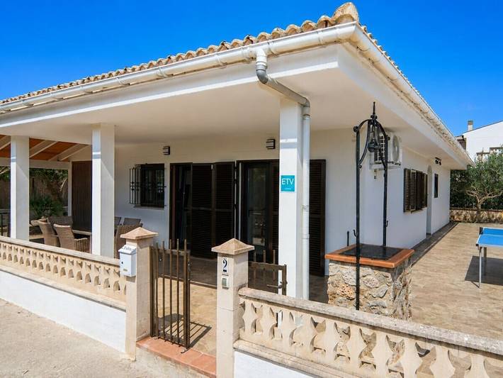 Finca mit Hund für 5 Personen, mit Terrasse in Playa de Muro - 3