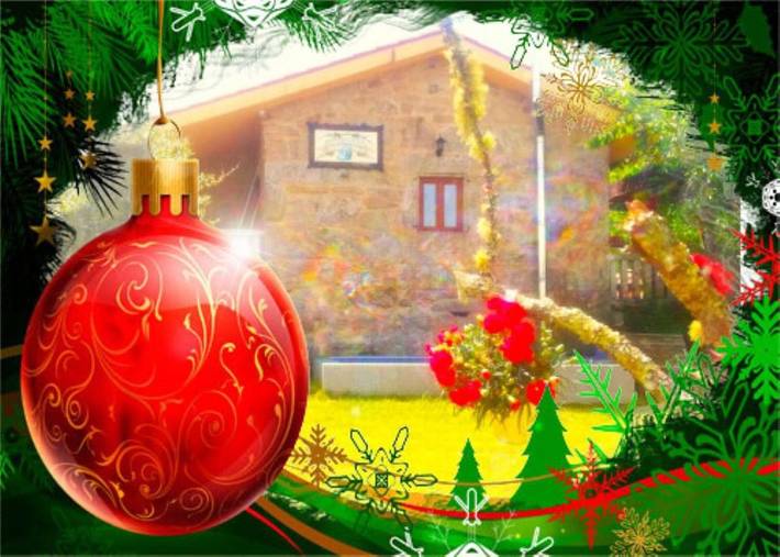 Casa de vacaciones para 6 personas, con jardín además de piscina y vistas, Se admiten mascotas en Mondariz