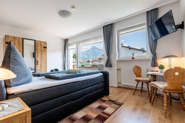 Ferienhaus für 5 Personen, mit Balkon und Terrasse sowie Garten im Allgäu