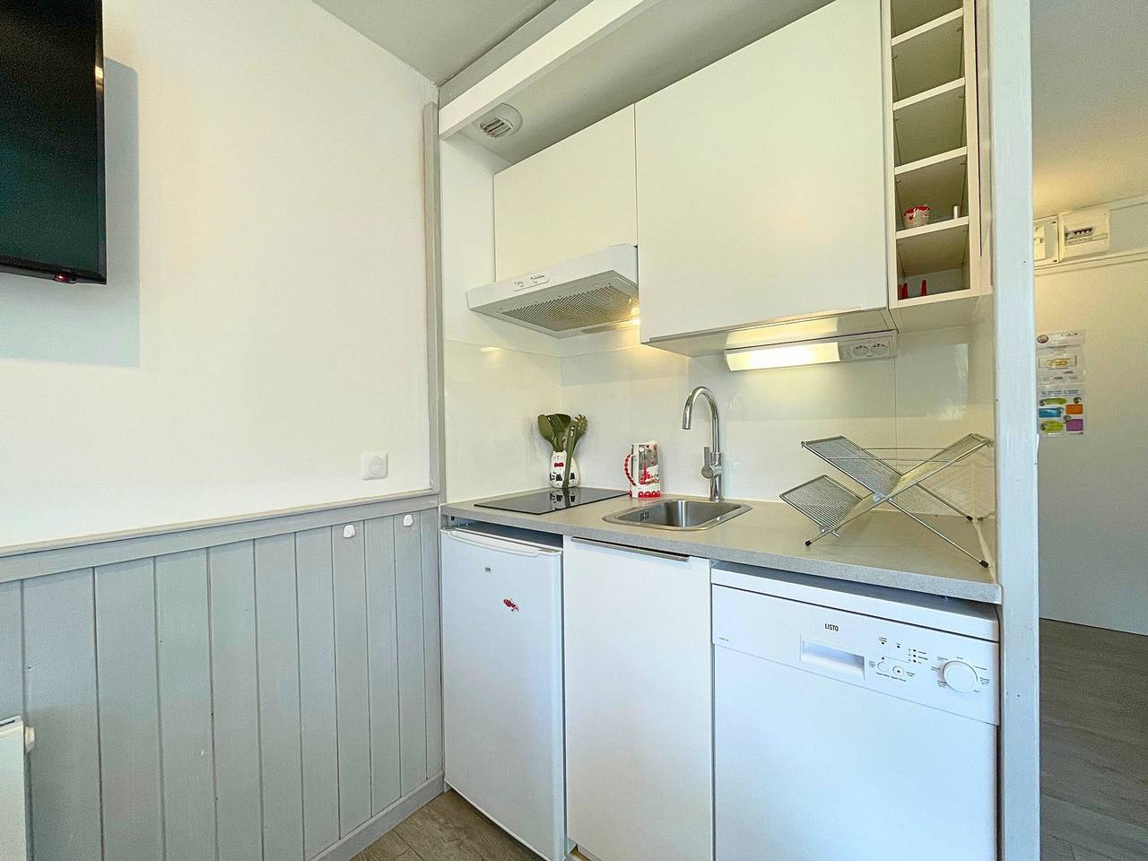 Estudio entero, Estudio cabina renovado con cocina equipada en Les Menuires in Les Menuires, Saint-Martin-de-Belleville