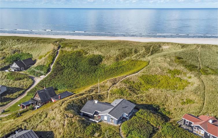Ferienhaus für 6 Personen, mit Terrasse und Whirlpool sowie Sauna in Årgab