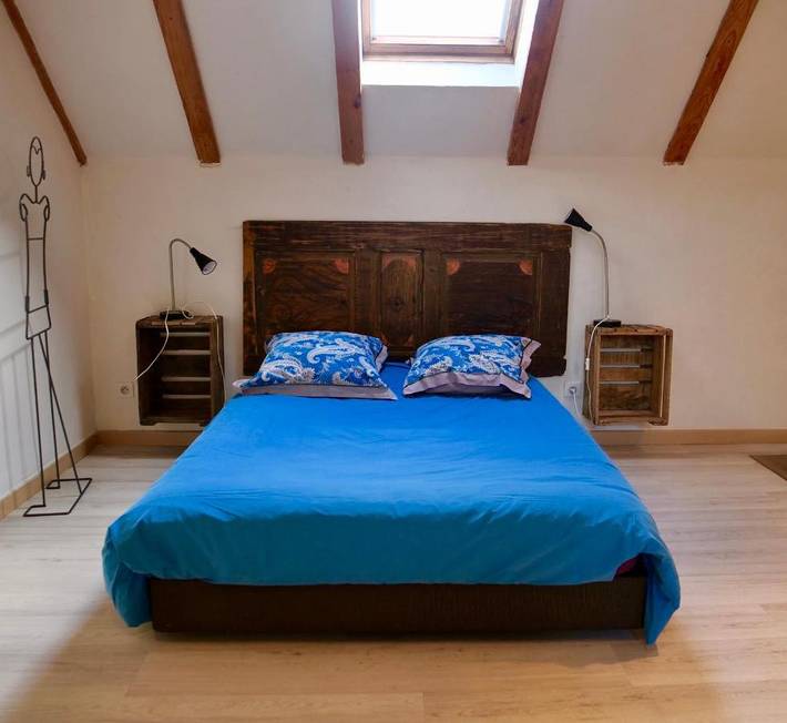 Maison de vacances pour 4 personnes, avec jardin et vue, animaux acceptés