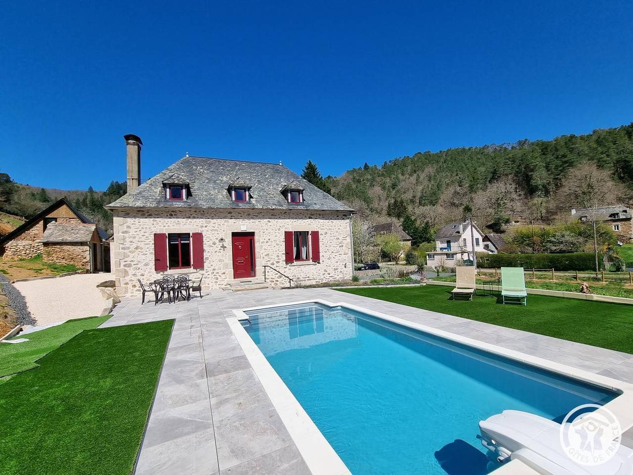 Gîte für 6 Personen mit Garten in Argentat-sur-Dordogne, Tulle und Umgebung