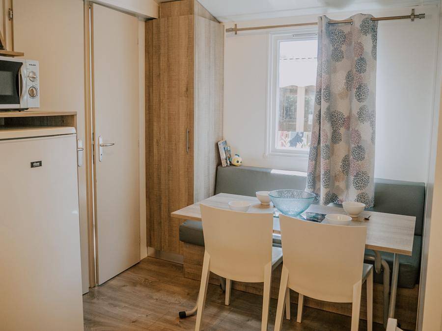 Camping La Bolée d'Air - Mobile home 4 persons - Adriatique - 2 bedrooms in Saint-Vincent-sur-Jard, Vendée