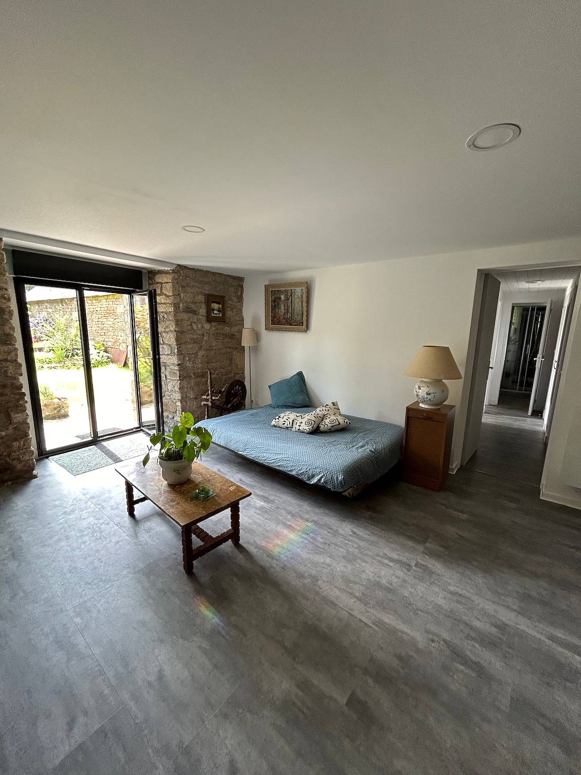 Maison de vacances 'Bienvenue - Ancienne Ferme 4 à 6 p' avec terrasse, jardin et Wi-Fi in Ploërdut, Région de Pontivy