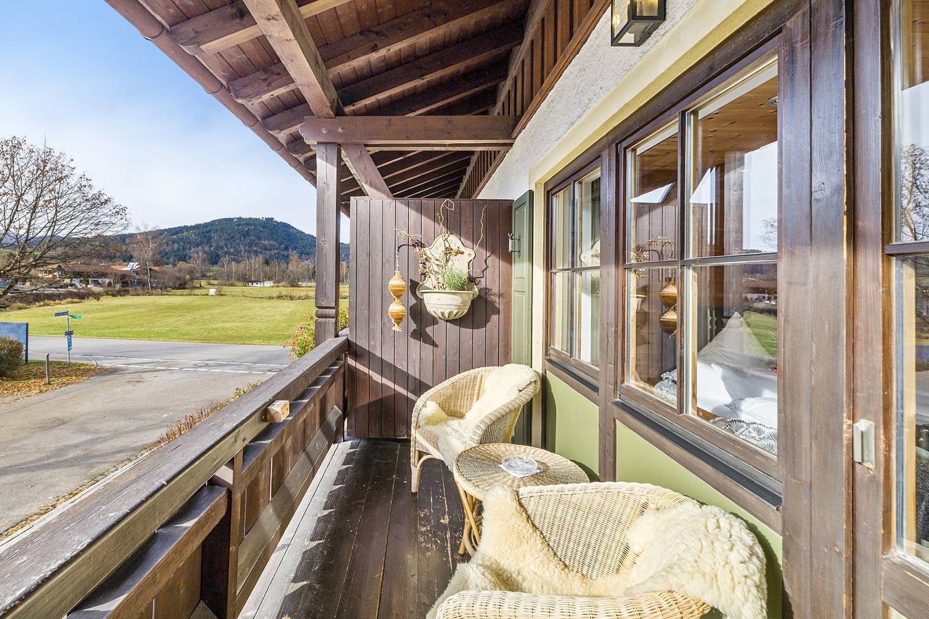 Estudio entero, Studio 'Gipfelblick' with Mountain View, Balcony and Wi-Fi in Inzell, Alpes Bávaros