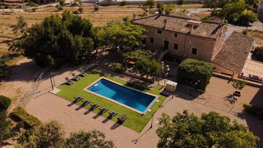Casa rural para 6 personas, con Terraza y Jardín además de Piscina y Vistas en Biar - 4