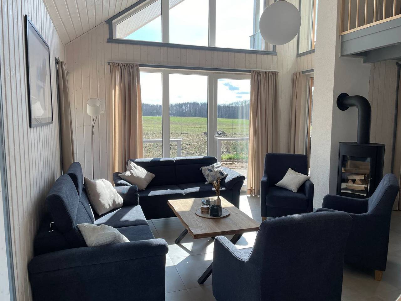 Schwan 312 - Modernes großzügiges Ferienhaus im skandinavischen Stil in Mirow, Mecklenburg-Strelitz