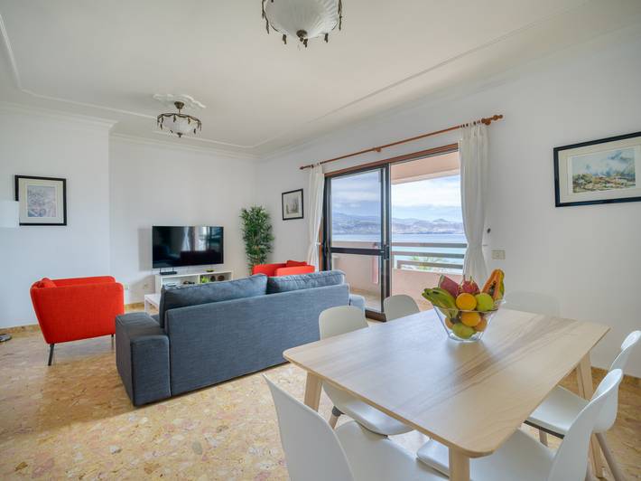 Location de vacances pour 6 personnes, avec vue sur l’océan et balcon à Las Palmas de Gran Canaria - 4