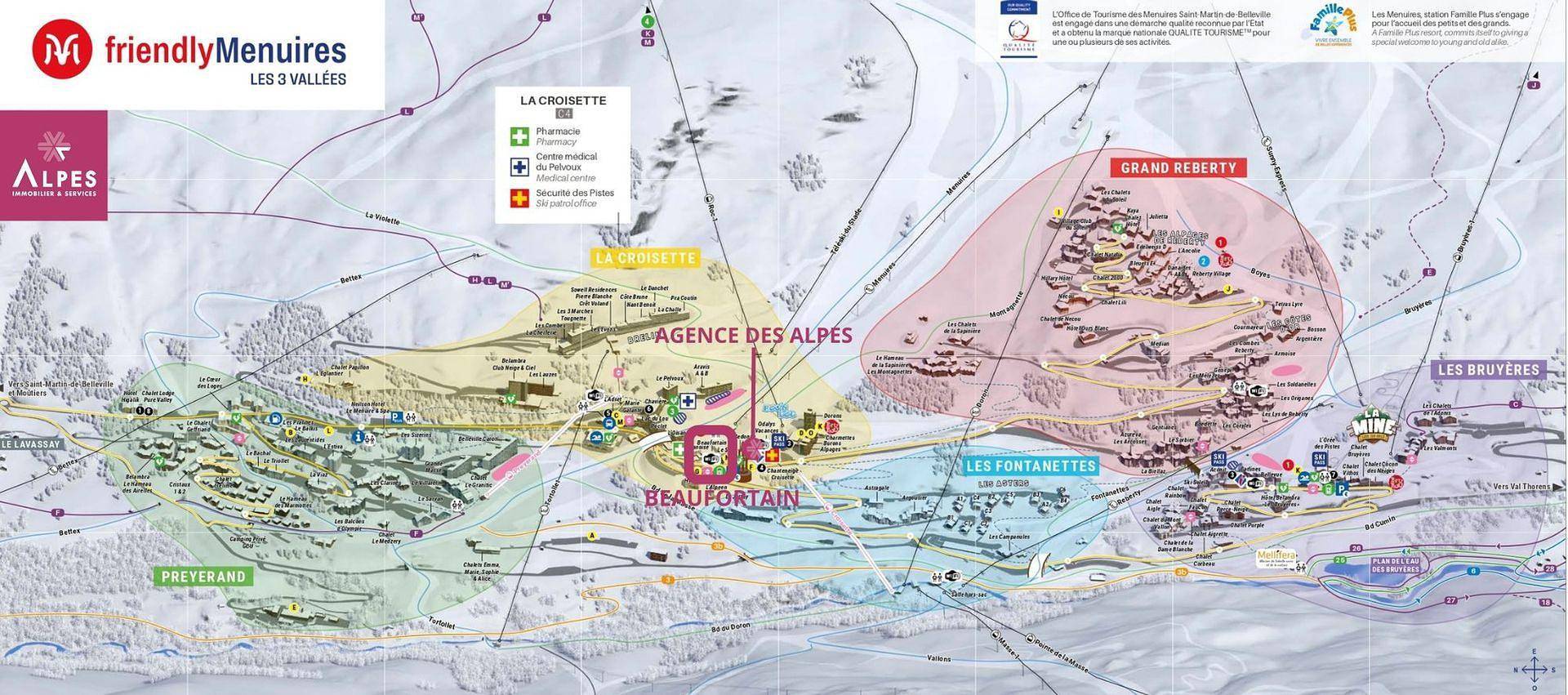 Studio entier, Résidence Beaufortain - Studio 4 personnes (14) in Les Menuires, Saint-Martin-de-Belleville
