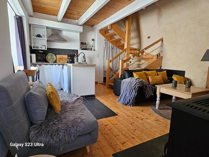 Location de vacances pour 7 personnes, avec terrasse à Saint-Georges-de-Lévéjac