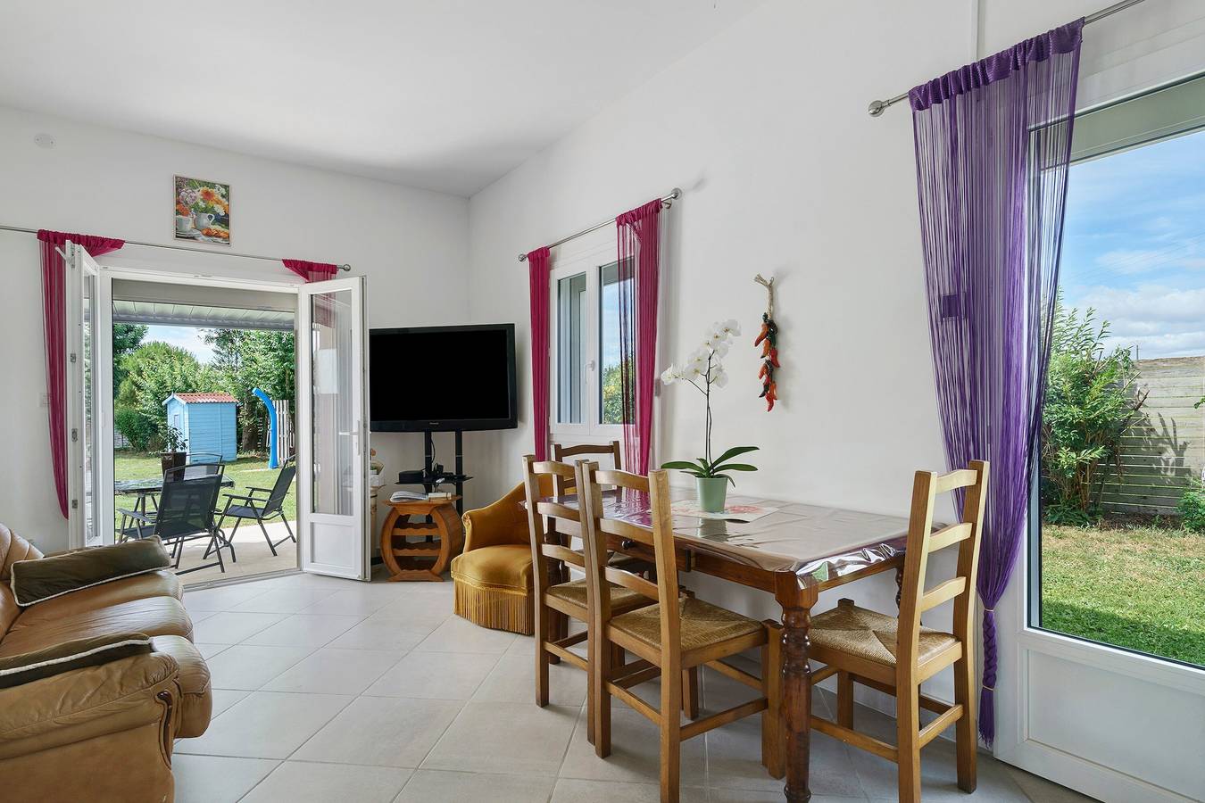 Ferienhaus „Le Cocon Taillonais“ mit privatem Pool, Wlan und Klimaanlage in Saint-Ciers-du-Taillon, Jonzac und Umgebung