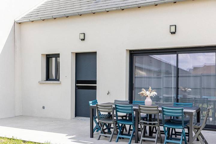 Gîte pour 8 personnes, avec terrasse à Rasiguères