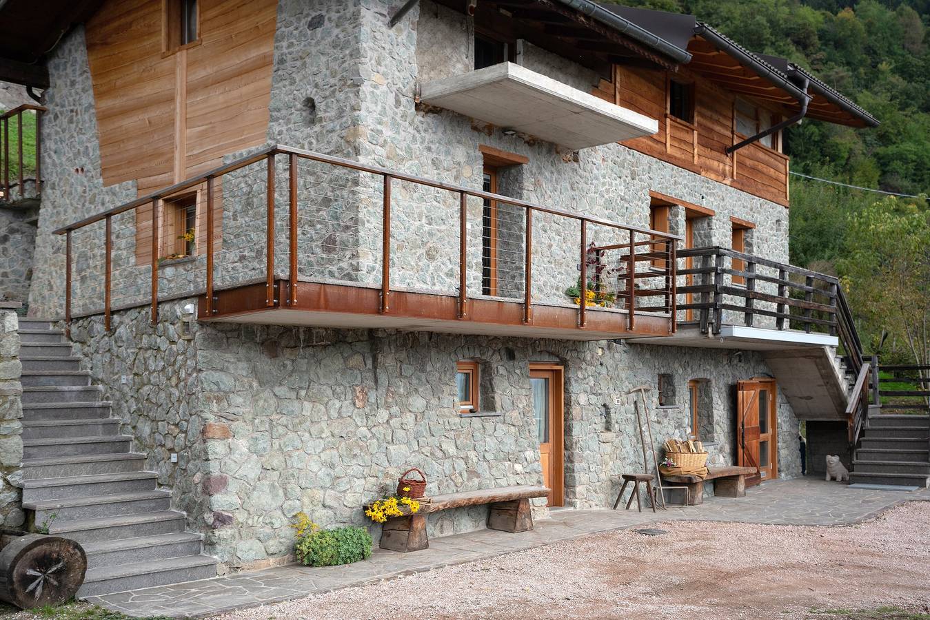 Monolocale intero, Monolocale 'Maso Plocech App Vacanze' con vista lago, giardino privato e Wi-Fi in Pergine Valsugana, Valsugana