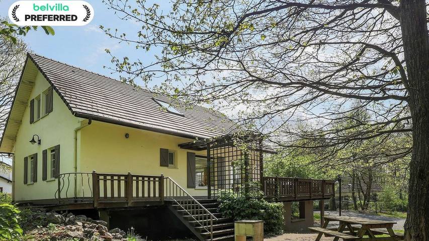 Villa voor 8 personen, met terras en tuin, met huisdier in de Belgische Ardennen