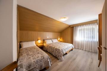 Gîte pour 6 personnes, avec jardin à Moena