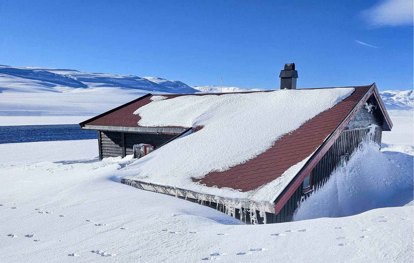 Ferienhaus für 6 Personen mit Terrasse in Årdal