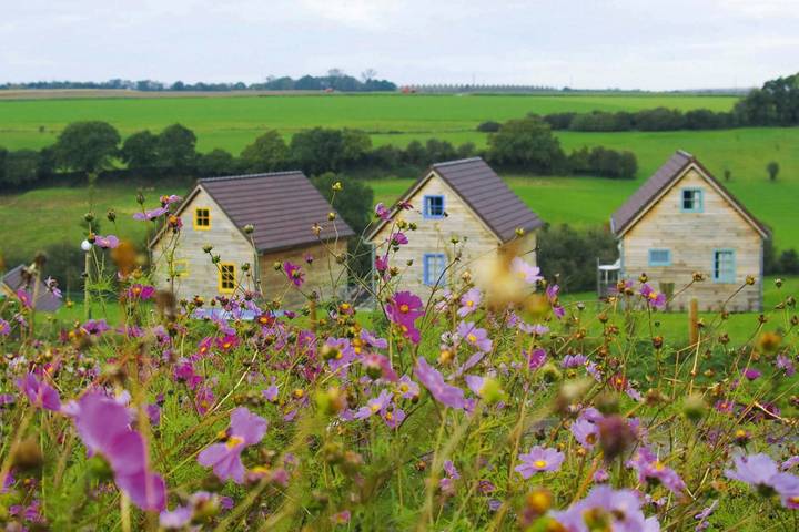 Holzchalet bei Somme-Bucht Abbeville in Grand-Laviers, Abbeville und Umgebung