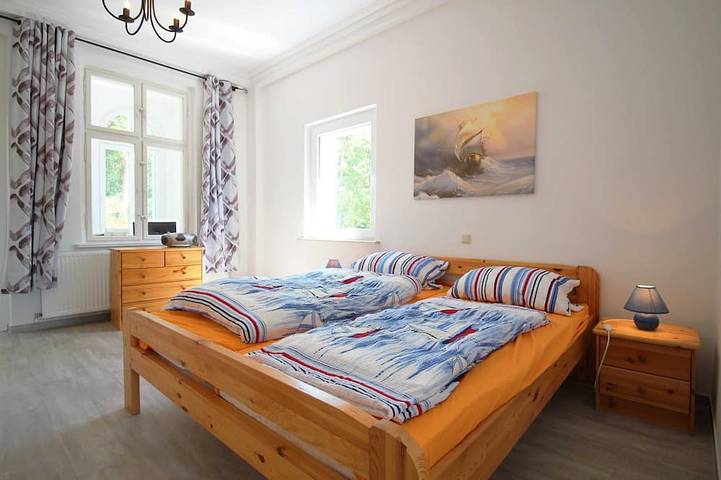 Appartement entier, Close to the beach kinderfr. Apartment with balcony+terrace,sauna,wallbox, and washing machine in Zempin, Usedomer Norden