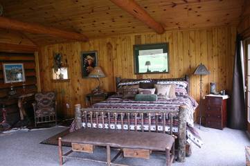 Log Cabin for 5 People in Cody (WY), Absaroka Range, Photo 2