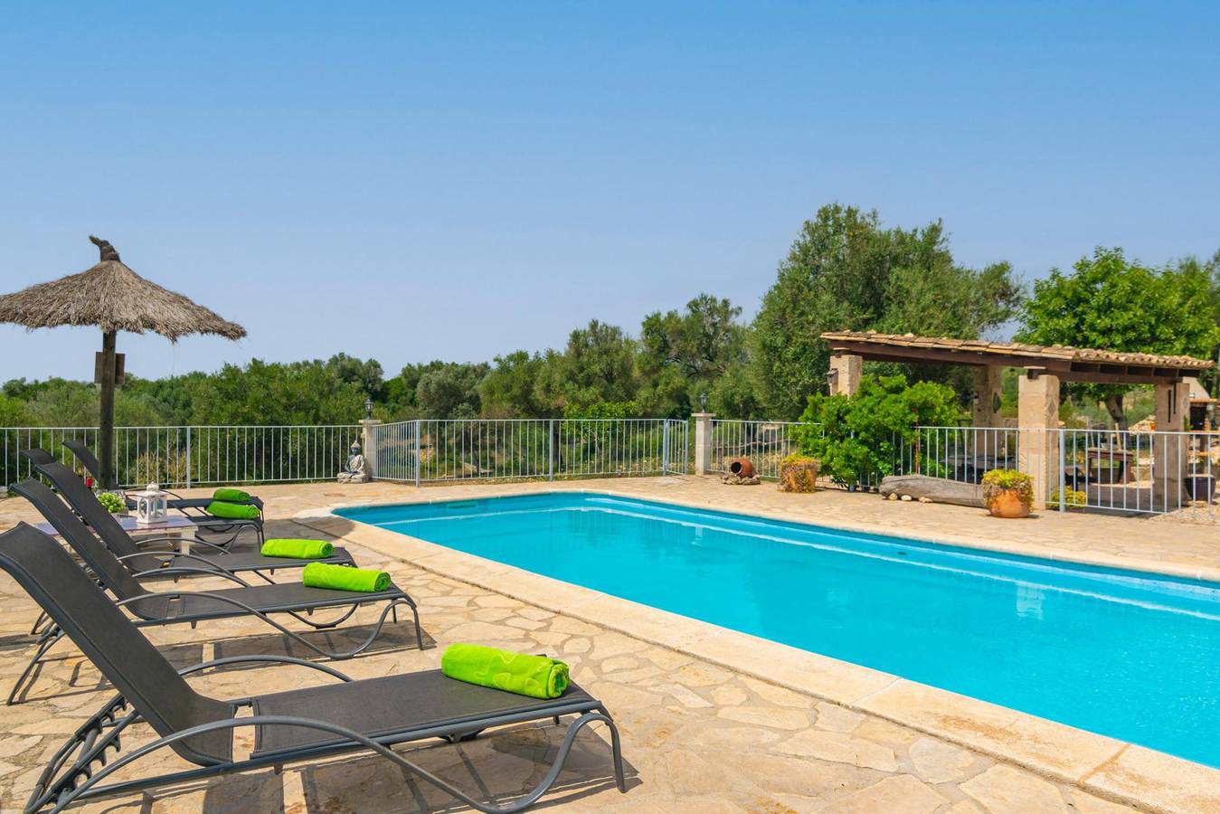 Finca Son Puça - Fantástica villa con piscina privada y Wifi gratis in Petra, Interior de Mallorca